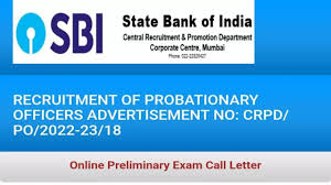 SBI Bank PO Recruitment