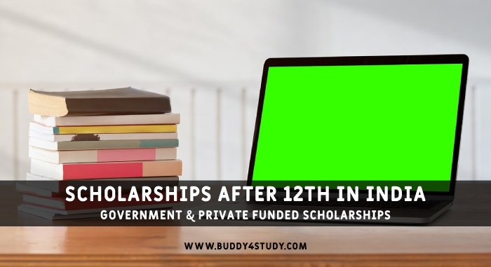 Scholarship For 12th Passed Students