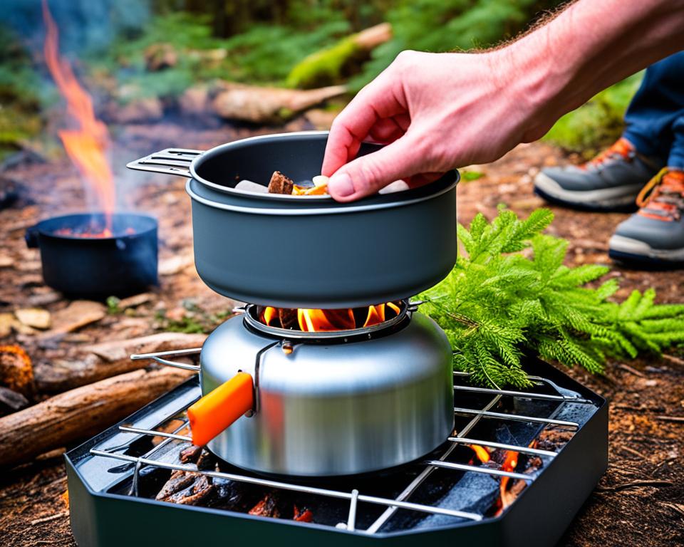 Ethanol Gel Stove