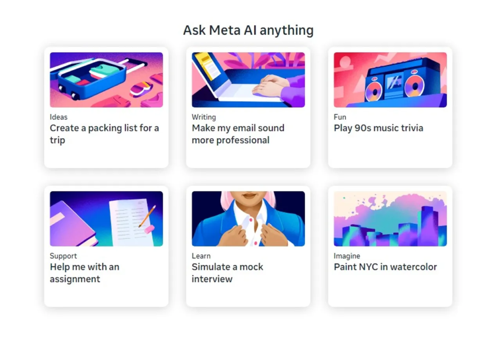 How to Use Meta AI on Different Meta Platforms?