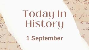 History of 1st September