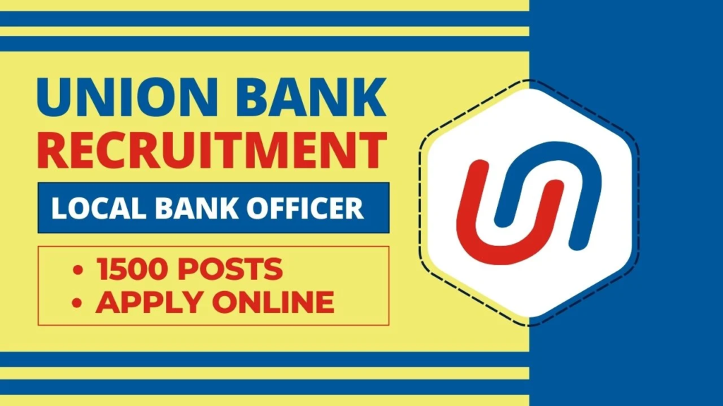 Union Bank of India LBO Vacancy  