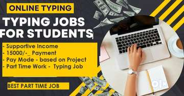 "Work from home data entry job opportunities for students and housewives."